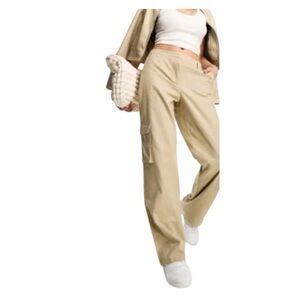 Pants Cargo pants 4th & Reckless in cream/beige NEW WITH TASGS Size S